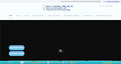 Desktop Screenshot of hartmanperiodontics.com